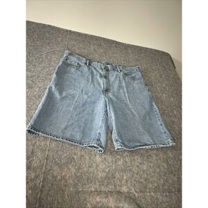 Levis 550 Shorts 42 Mens Blue Denim Casual Jeans‎ Light Wash Bermuda Modern Fit